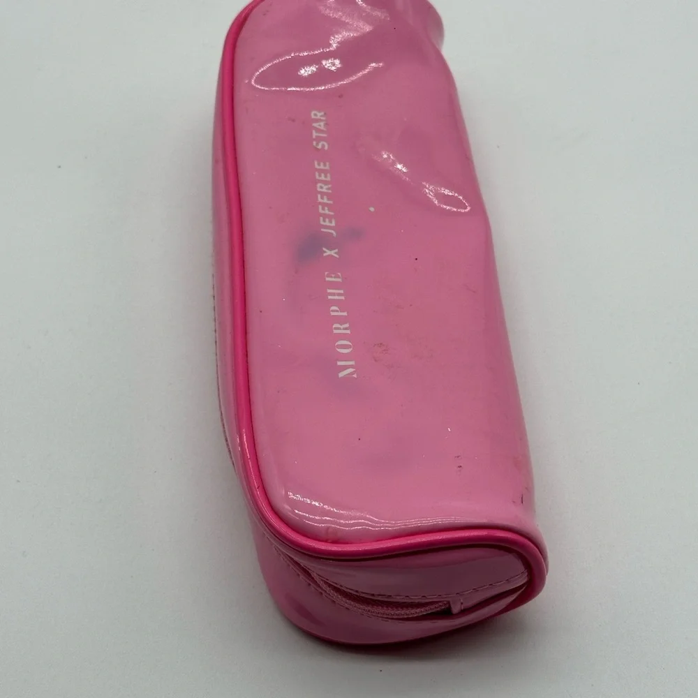Makeup‎ Bag TRAVEL SIZE JEFFREE STAR X MORPHE brush holder faux leather zip